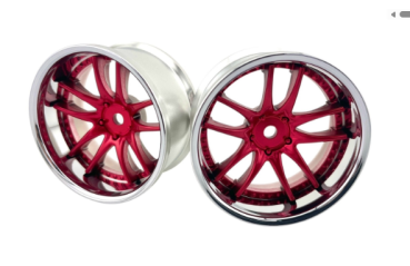 Work Emotion CR3P Offset 6/8 Candy Red